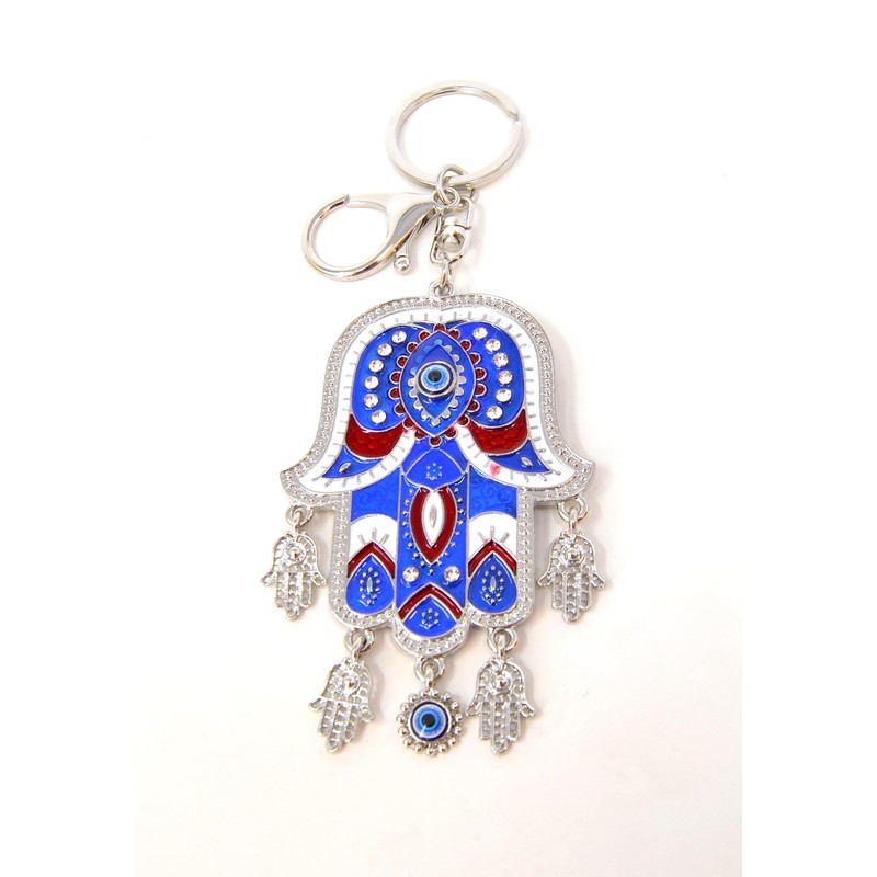 BETTER WITH FRIENDS Key Ring The Evil Eye Haram. Khamsa.