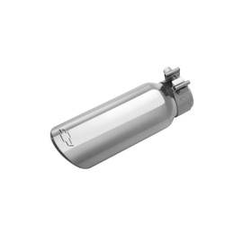 GM Accessories 84722771 4.3L or 5.3L Polished Stainless Steel Single Outlet Exhaust Tip with Bowtie Logo