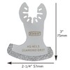 XXGO 6 Pcs Diamond Oscillating Multi Tool Saw Blades for