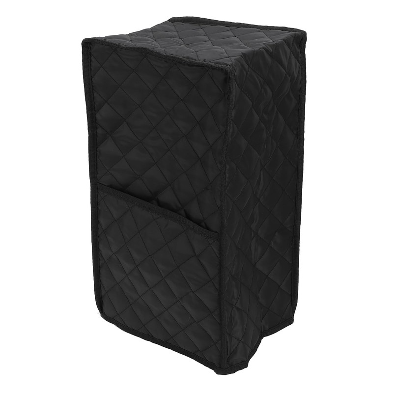 Smart Food Processor Cover with Pocket, Quilted Fabric Appliance Protector