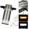 ROCCS Flashing Turn Signal Lights White DRL LED Side Tow