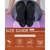 Non Slip Grip Yoga Socks for Women Breathable Cute Ruffle