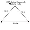 Glamexx24 Women's Scarf Love Heart Triangle Scarf Cotton Triangle Scarf