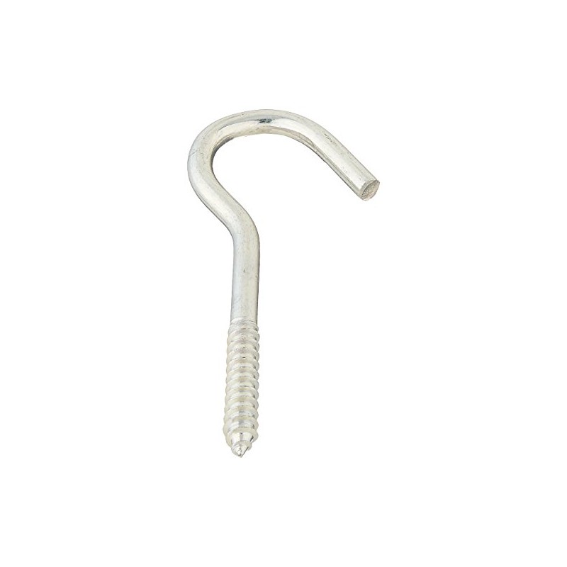 National Hardware N220-863 2156BC Screw Hook in Zinc plated,1/4" x