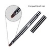 ACOSBRUOP Makeup Brushes Lip brushes Lipliner brushes Black Retraltable for
