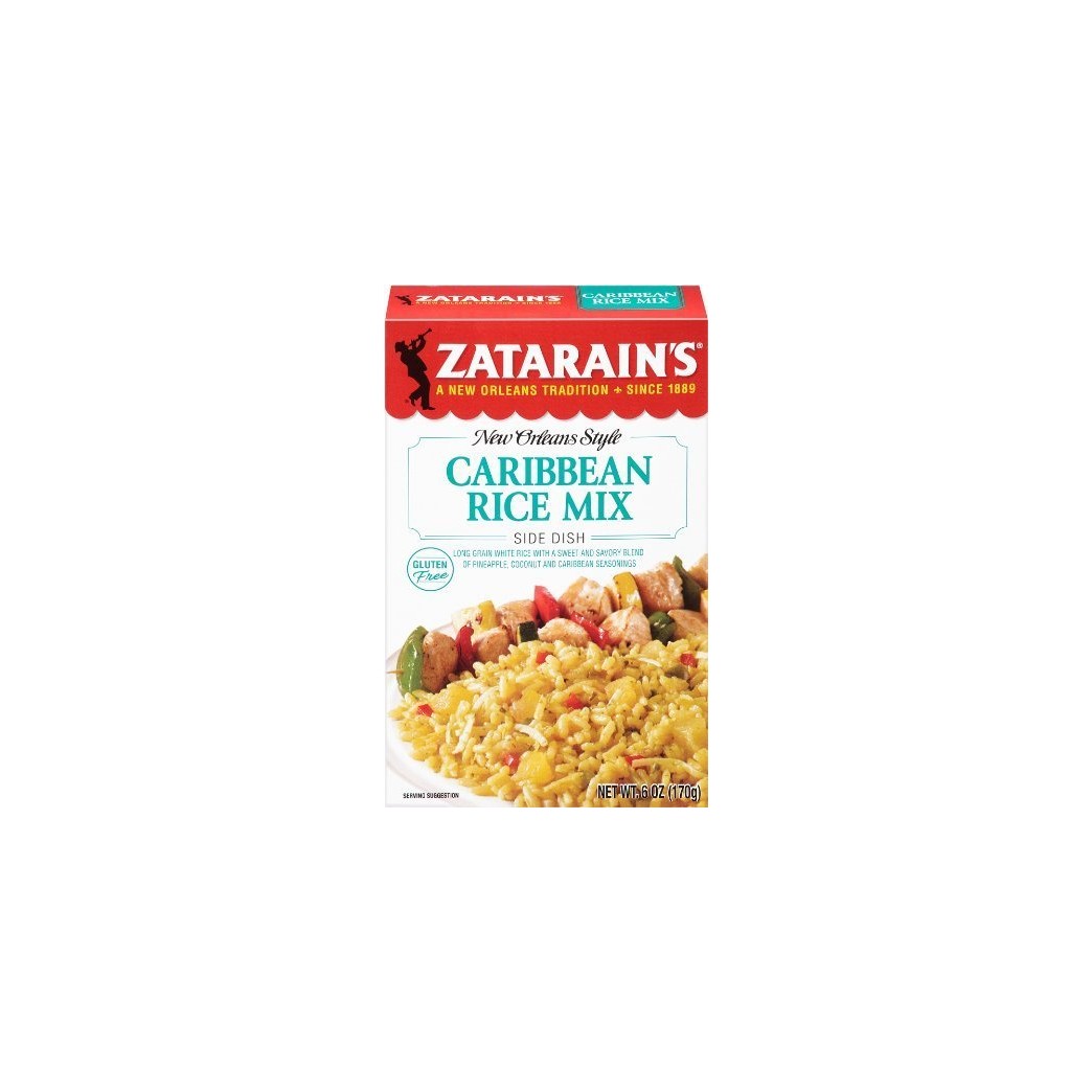 Zatarain's New Orleans Style Caribbean Rice Mix, 6 oz by Zatarain's