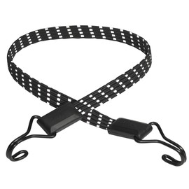 Master Lock 3229EURDAT Flat Bungee with Reverse Hooks, Reflective, 80 cm Cord