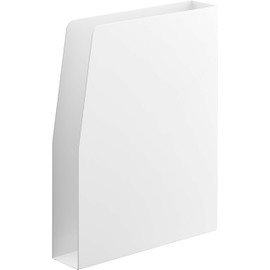 Yamazaki 4126 Magnetic Print Case, White, Approx. W 7.3 x D 1.6 x H 9.3 inches (18.5 x 4.2 x 23.5 cm), Tower Tower Letter Case, Gap Storage, Print Organization