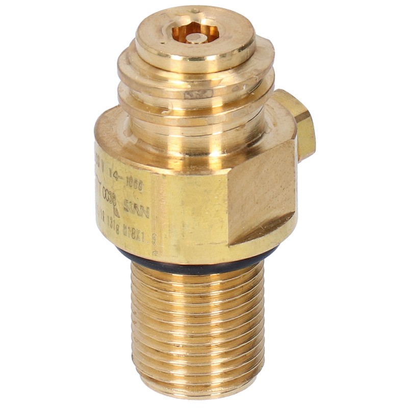 M18x1.5 Thread CO2 Cylinder Refill Adapter Pin Valve Converter Accessories