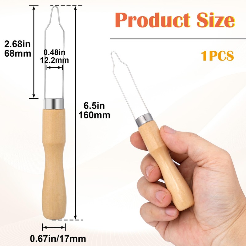 STSTR Easy Button Hook, Steel Button Helper Tool for Elderly,