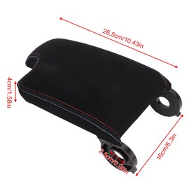 Armrest Cover Centre Console Car Centre Console Cover Lid Protector for Armrest Box 8K0 864 207 A For E46 Model 1999-2004