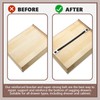 Hotop Drawer Repair Kit Fix 4 Sets Replacement Drawers Accessories