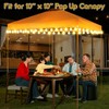 Hohean 1 Pack Canopy Tent Lights, 40ft 80LEDs Canopy Lights