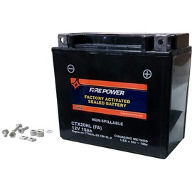 Fire Power Sealed Factory Activated Battery CTX20HL-BS(FA) Compatible With Kawasaki KZ1000B/K Ltd 1981-1982