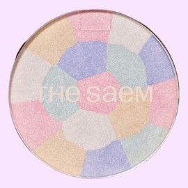 The Saem Saemmul Luminous Multi Highlighter 8g, pink white, 1 piece / 더샘 샘물 루미너스 멀티 하이라이터 8g, 핑크화이트, 1개