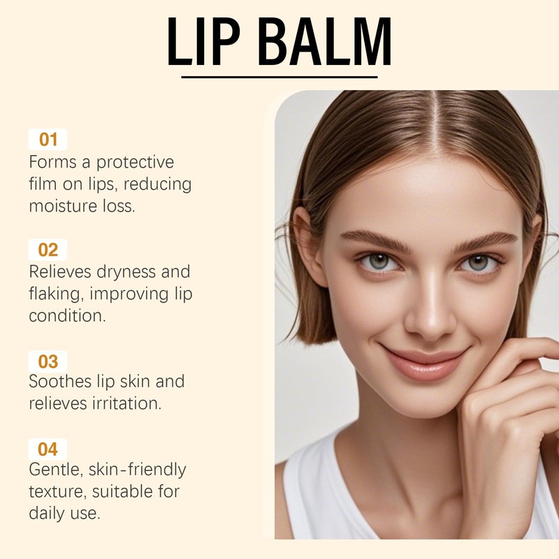 Lemon Turmeric Lip Balm - Lip Lightening for Dark Lips,