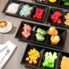 Ziliny 20 Pcs 3 Section Serving Tray Bulk Serving Dish
