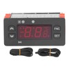 Temperature Controller Fahrenheit Celsius Switchable Digital Display NTC Sensor Thermostat