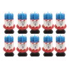 10PCS Electrical Circuit Breaker Lockout PIS Pin Inward Miniature Insulation