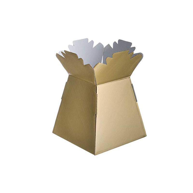 Diamante Crafts 1 x Gold - Living Vase - Bouquet