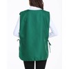 Xeoxarel 3 Pack Unisex Cobbler Apron with 3 Pockets Vest,