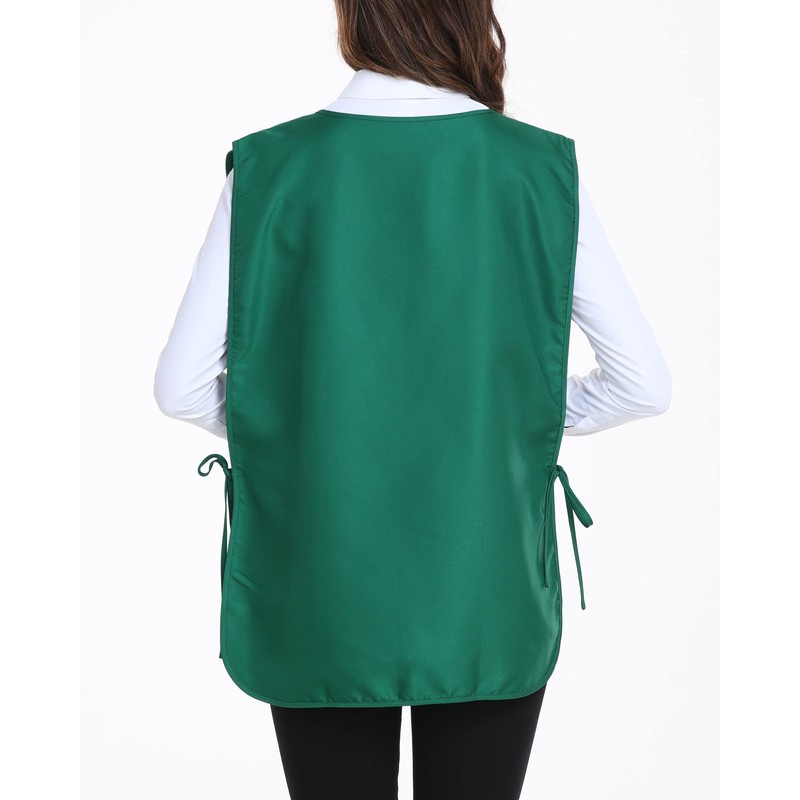 Xeoxarel 3 Pack Unisex Cobbler Apron with 3 Pockets Vest,
