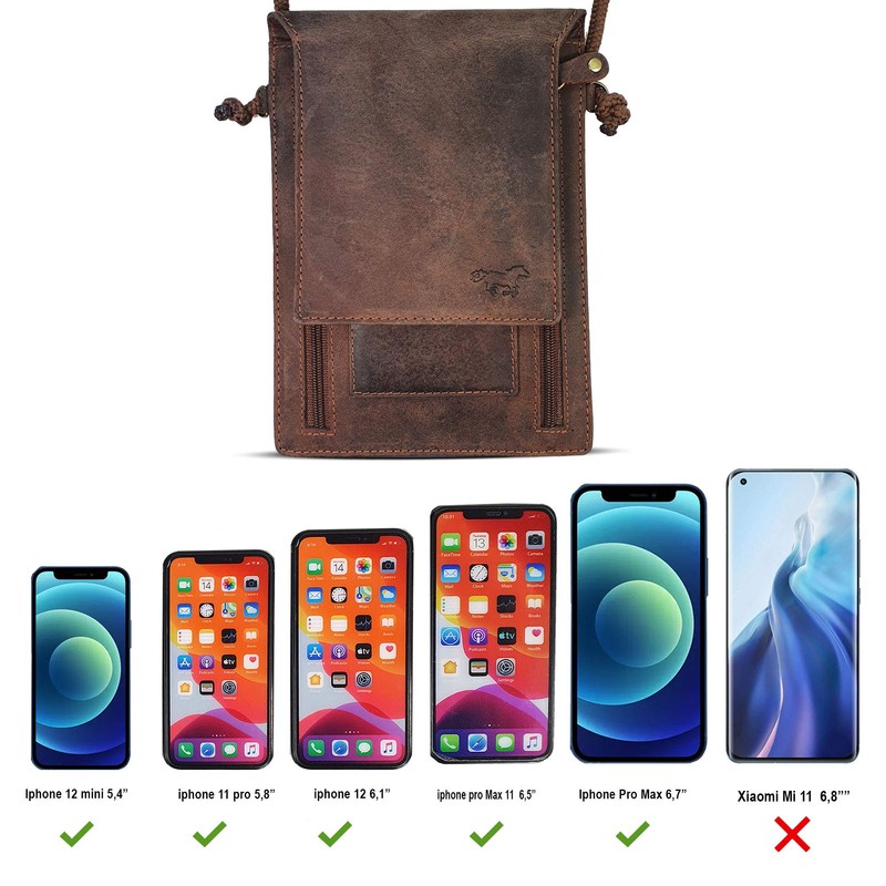 Safekeepers Neck Pouch Shoulder Bag to Protect Your Valuables in