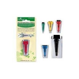 Clover Bias Tape Makers, Package Includes all 5 sizes