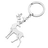 NEWEI Cute Giraffe Gifts for Women Girls Giraffe Keyring Stainless