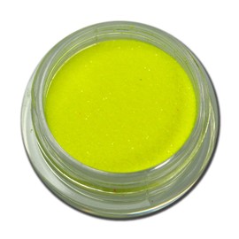 RM Beauty Nails Neon Yellow Glitter Powder Dust for Nail Art