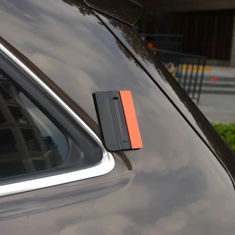 TINT BONDO 2 PCS Pro-Tint Bondo Suede Felt Squeegee for