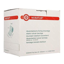 Nobamed Permanently Elastic Tubular Bandage, Various Sizes (4 cm x 10 m)