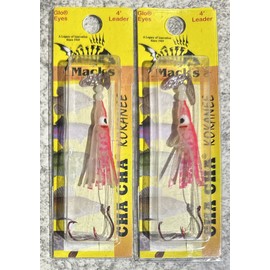 Macks 2 Packs Mack’s Cha Cha Kokanee Squidder Pink 60006