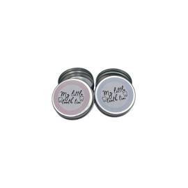 Little tooth fairy mini tin | baby teeth, tooth fairy | perfect keepsake (Pink label)