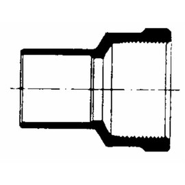 Mueller Streamline 3/4 in. Compression x 3/4 in. Dia. FPT Copper Female Adapter
