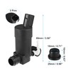 X AUTOHAUX Car Windshield Washer Motor Pump Fit for VOLVO
