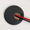 TTSAM Desk Grommet Desk Hole Covers 2 Inch Black Plastic