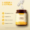 💪⚡ L-Arginina + L-Citrulina 120 Caps | Vitalbotanics | Energía,