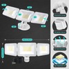 MEIKEE 100W Motion Sensor Lights Outdoor, 9600lm 6500K LED Sensor