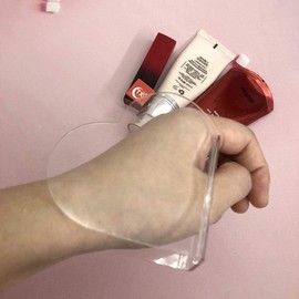 zalati Nail Art Palette Acrylic Makeup Colour Mixing Plate Handheld Tray for Foundation Nail Eyelashes Cosmetics Mix Test Beauty