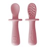 TalkTools ITSY Tiny Silicone Spoons – Twin Pack Soft Silicone
