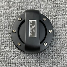 Rare Handmade Daihatsu Fuel Cap Cover DAIHATSU Gasoline Fuel Spout Cap Cover (Black)