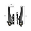 ALTREGO Frenos Bicicleta V-Brake de Acero Plastificado, Juego Completo