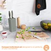 MasterChef Knife Block Set of 6 Kitchen Knives, Extra Sharp