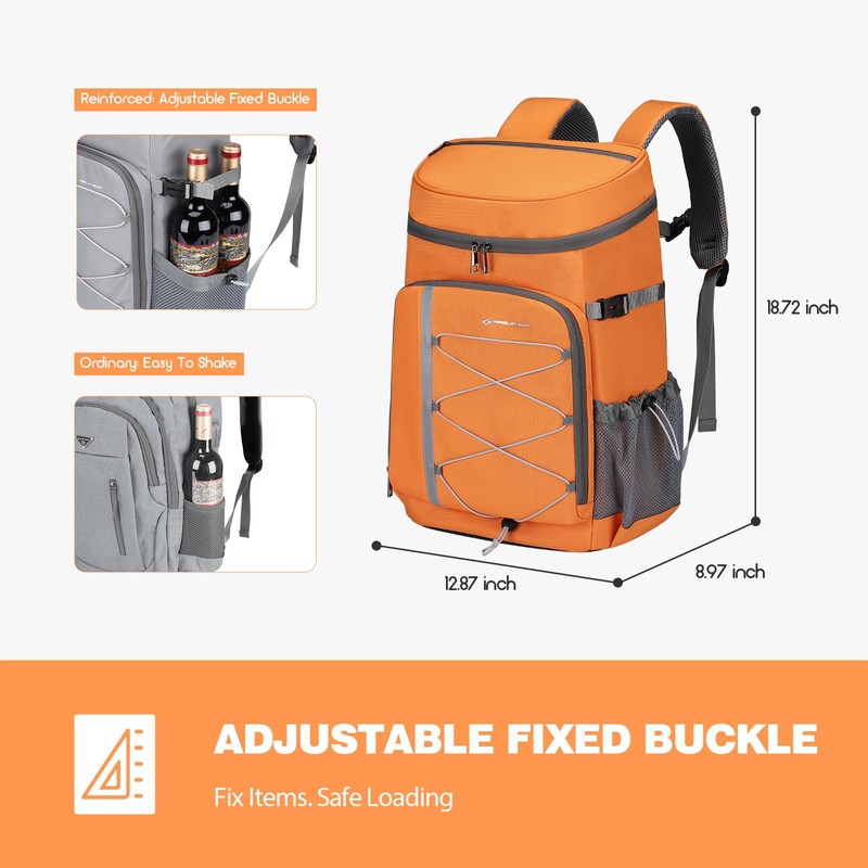 Maelstrom 35 Can Backpack Cooler Leakproof,Insulated Soft Cooler Bag,Beach /