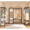 Wardrobe Closet, Portable Clothing Rack for Hanging Clothes, Free Standing