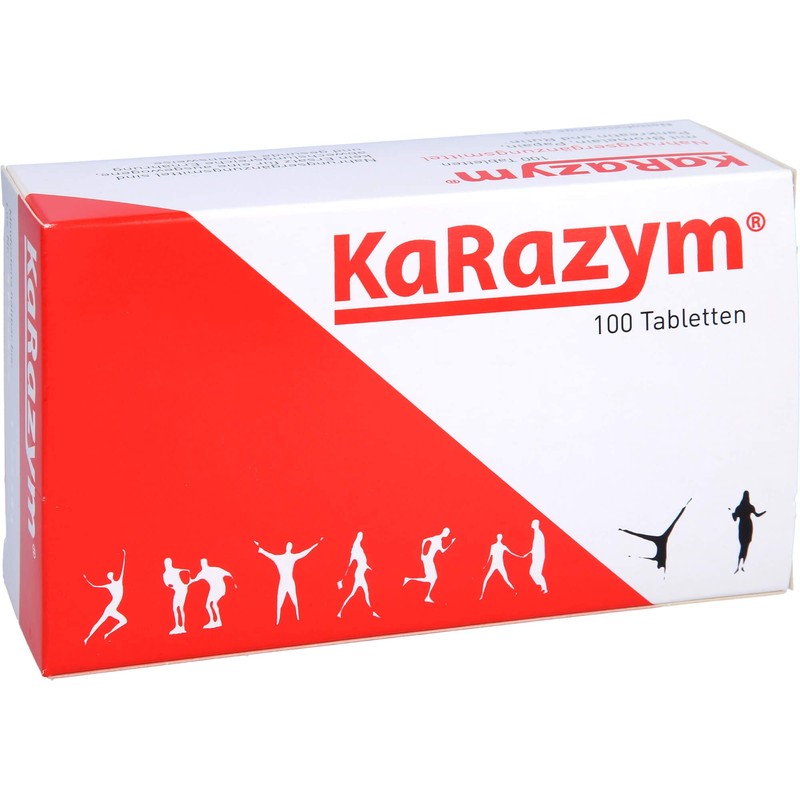 Karazym Enteric Juice-Resistant Tablets Pack of 100