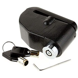 LIPOVOLT® Loud Alarm Touch Anti Theft Motorcycle Scooter Security Wheel Disc Brake Lock