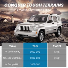 maXpeedingrods 2" Front Leveling Lift Kit for Jeep Liberty KJ KK 2002-2012, Suspension Lift Kit for Dodge Nitro 2007-2012 SUV