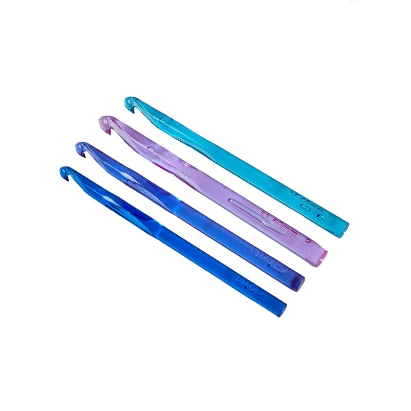 Susan Bates Crystalites 12409 Ganchillo acrílico Set de Regalo